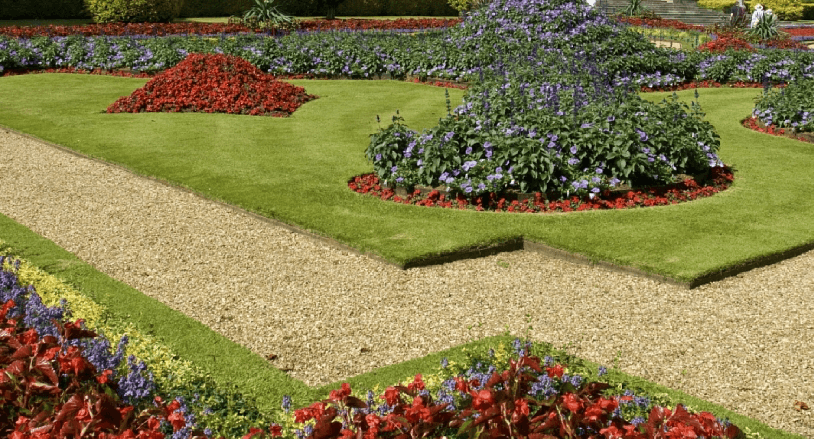 Gravel path